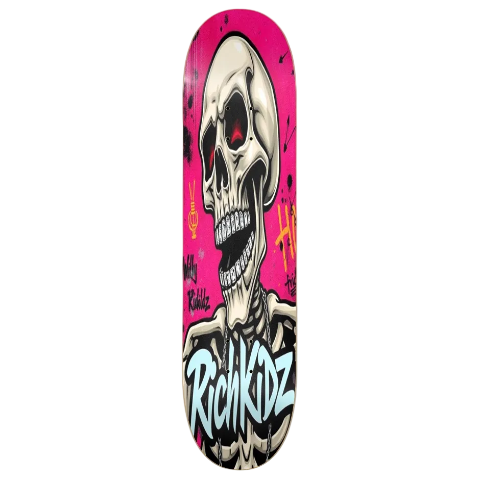 "Bussdown Skully" Skateboard
